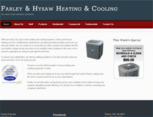 Tablet Screenshot of farleyandhysaw.com
